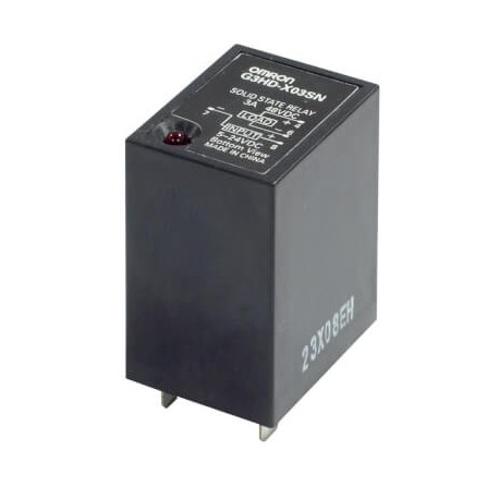 Omron G3H-203S-VD 4-24VDC G3H203SVDDC424 OMRON SSR, 200VAC, 3A, plug-in
